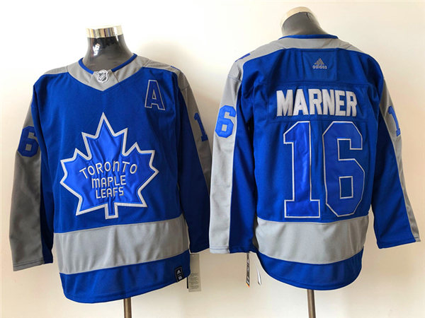 Womens Toronto Maple Leafs #16 Mitchell Marner Blue 2021 adidas NHL REVERSE RETRO JERSEYS Womens Toronto Maple Leafs #16 Mitchell Marner Blue 2021 adidas NHL REVERSE RETRO JERSEYS